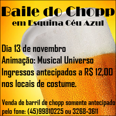 Baile Chopp Esquina