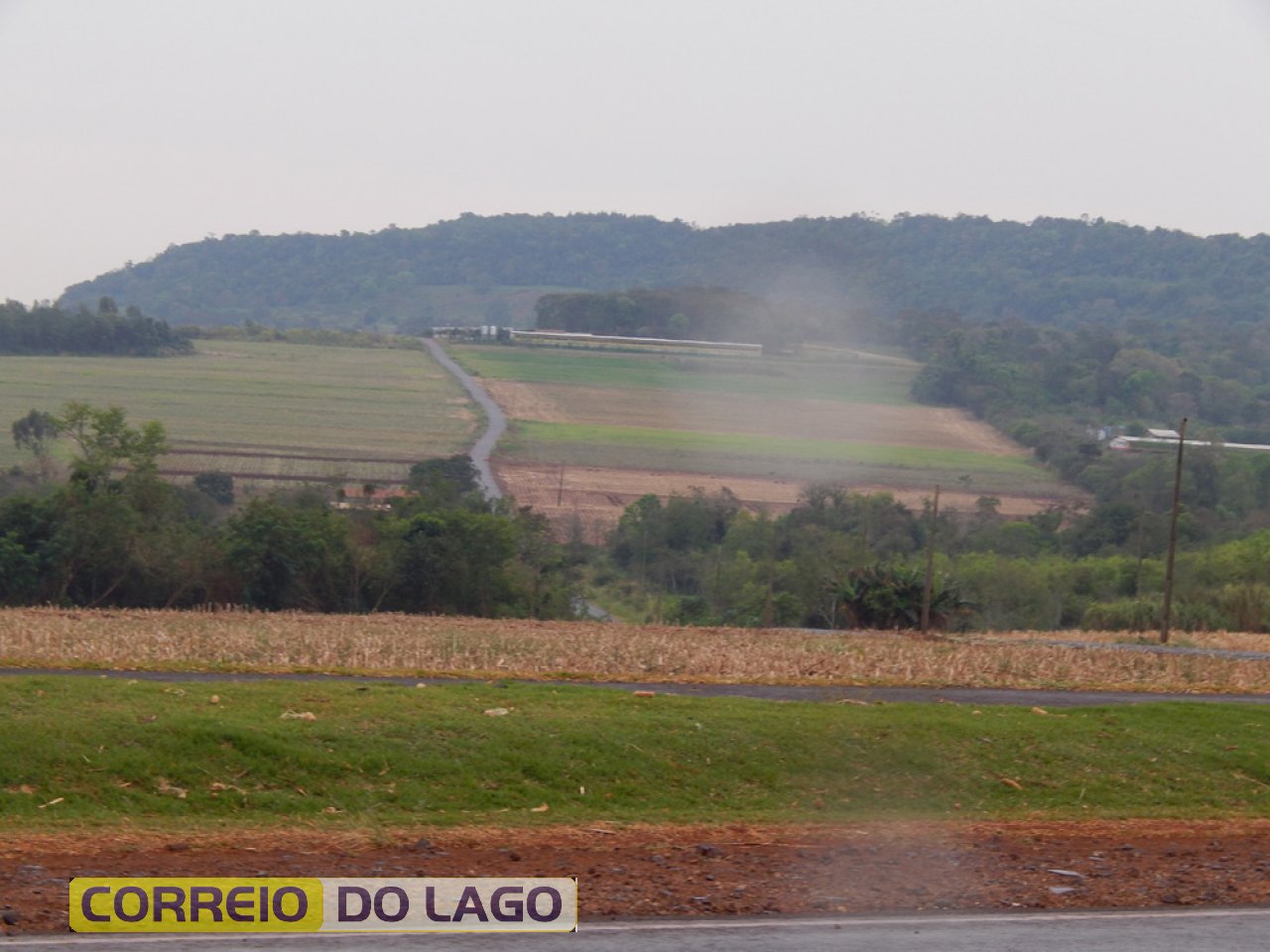 Vião mais próxima do Morro Sete Pecado. Linha Santo Antônio Sub Sede