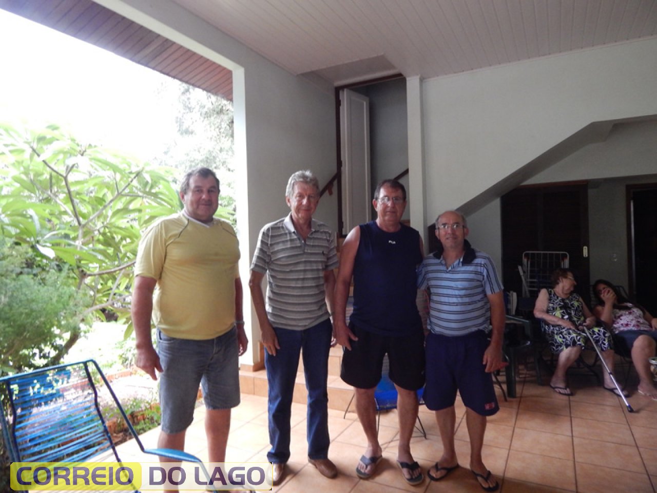 Paulo Kozerski, José Alerto Kozerski, Luis Carlos Kozerski e João Rosa Correia.