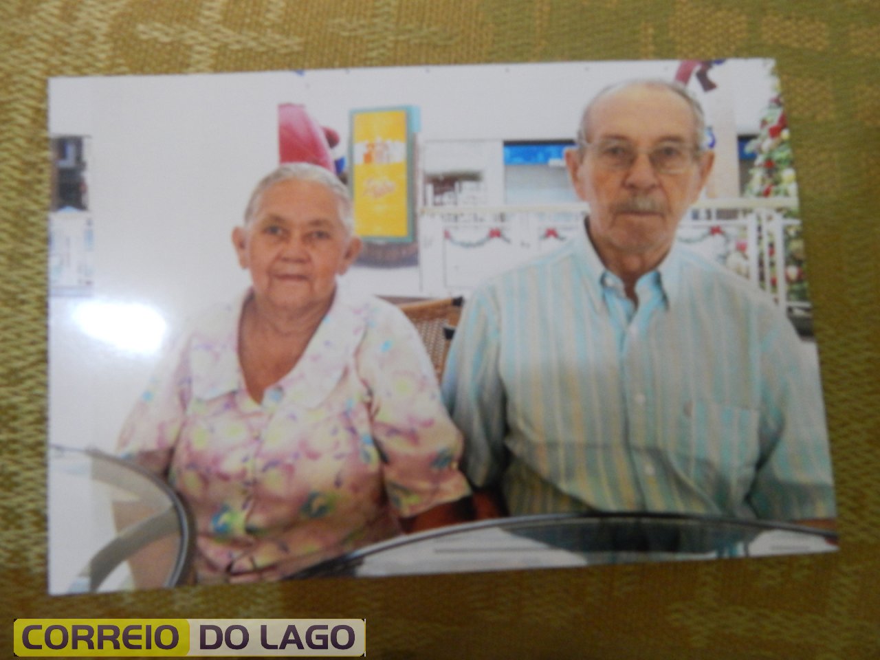 Casal Ana Rosa Galvão e Marcelino José Galvão. Década de 2000. Casal Ana Rosa Galvão e Marcelino José Galvão. Década de 2000.