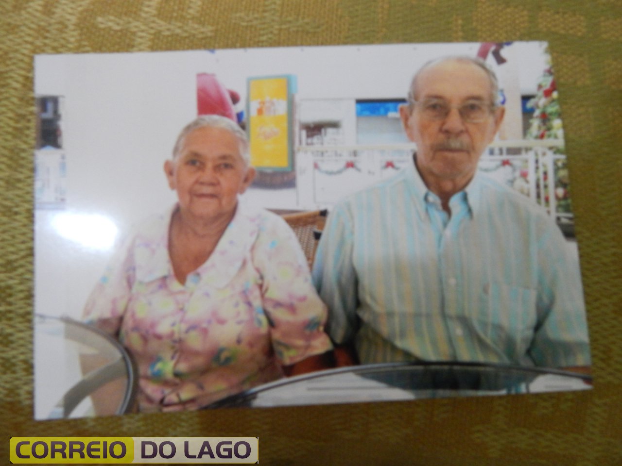 Casal Ana Rosa Galvão e Marcelino José Galvão. Década de 2000.