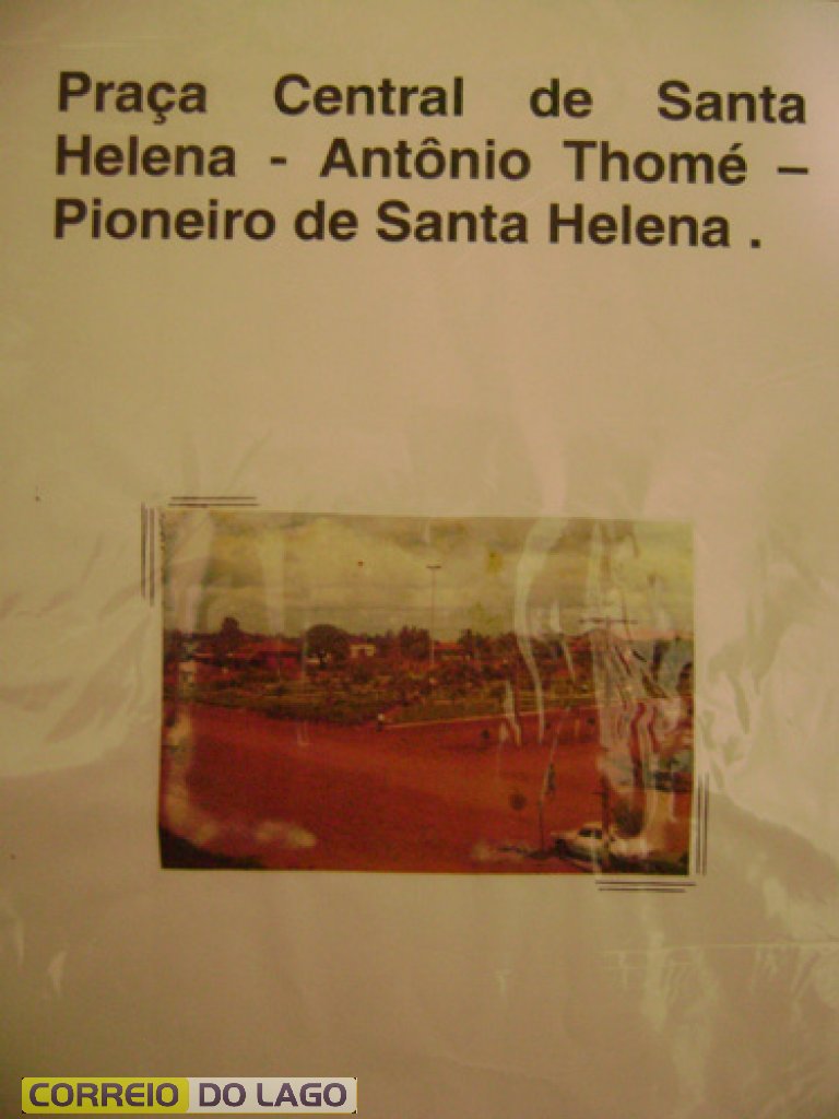 Praça Antônio Thomé, década de 1970.