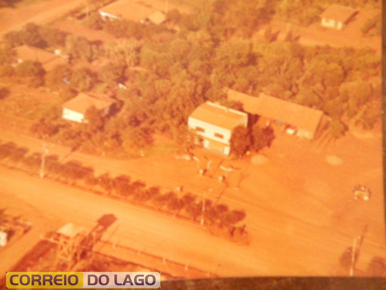 Vista panorâmcia do Posto Ipiranga. Década de 1970. Vista panorâmcia do Posto Ipiranga. Década de 1970.