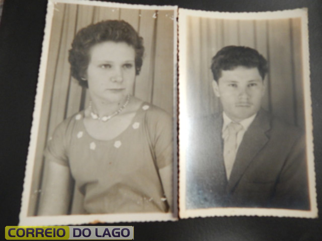 Veleda e Bronildo Bender. Logo no início do namoro. Santo Ângelo RS. Final da década de 1950. Veleda e Bronildo Bender. Logo no início do namoro. Santo Ângelo RS. Final da década de 1950.