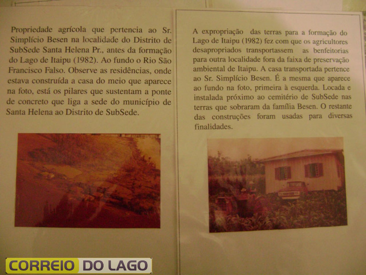 Marino C. da Silva presenciou a chegada de muitas famílias a Sta Helena nas décadas de 1950, 60 e 70. No entanto viu inúmeras outras deixarem SH imposta pela formação do Lago de Itaipu (1982). Marino C. da Silva presenciou a chegada de muitas famílias a Sta Helena nas décadas de 1950, 60 e 70. No entanto viu inúmeras outras deixarem SH imposta pela formação do Lago de Itaipu (1982).