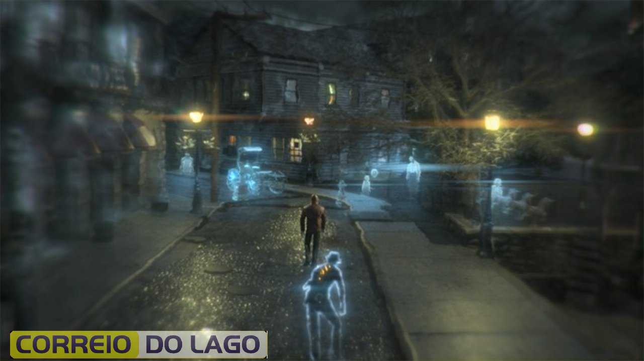 Cena do game Murdered: Soul Suspect