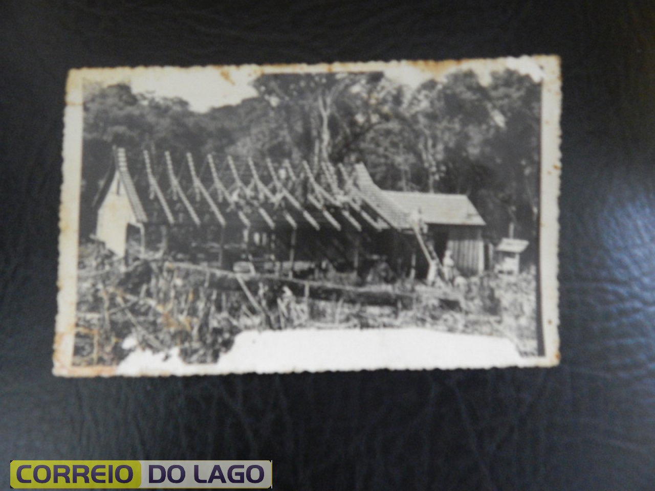 Prospecto de uma serraria em Santa Helena no início da colonização