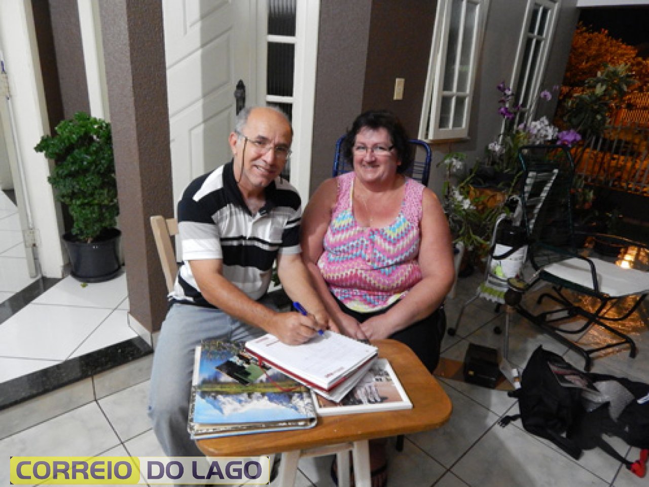 Prof. João e Sra Miriam