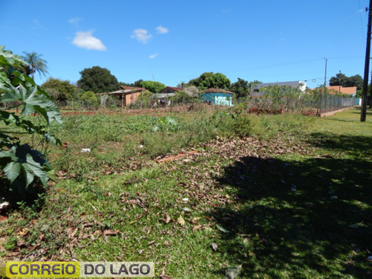 Local em que estava construído o Salão Mayer. Atualmente os terrenos estão desocupados. Ocupados pela vegetação. Foto/2014.