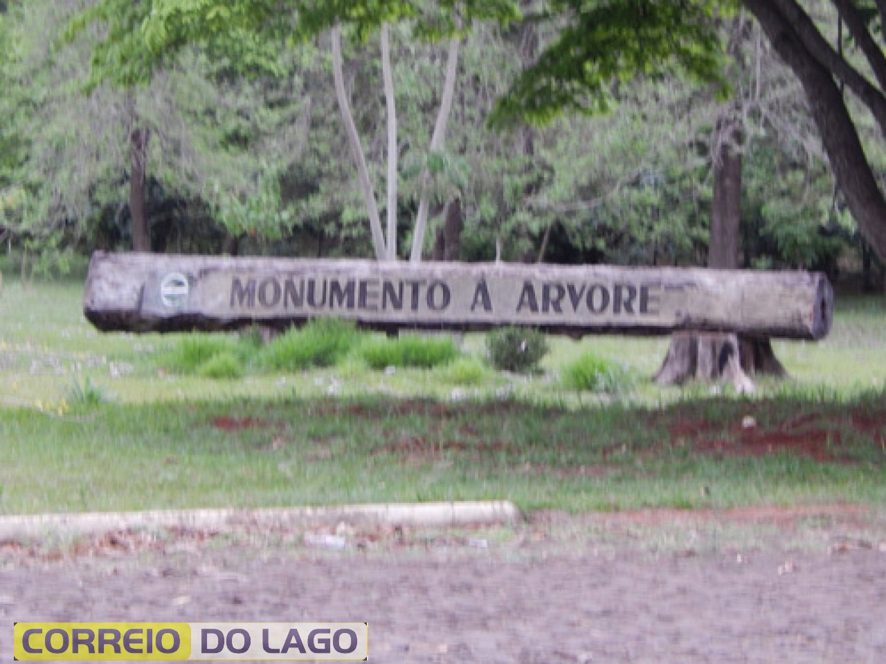 Local de chegada das provas disputadas nas Carreirada em SH, década de 1980.
Foto/2014.
