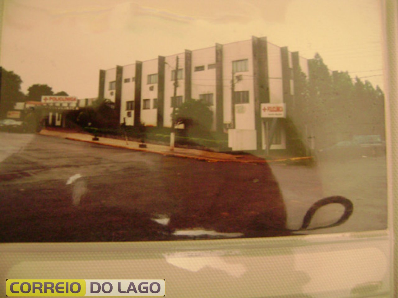 Hospital Policlínica de SH, construído em 1988. Doutores: Edmar Stieven e Afonso Lanner.