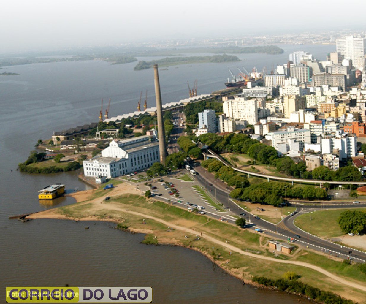 Atualmente a orla é assim (Foto: Ricardo Duarte) Atualmente a orla é assim (Foto: Ricardo Duarte)