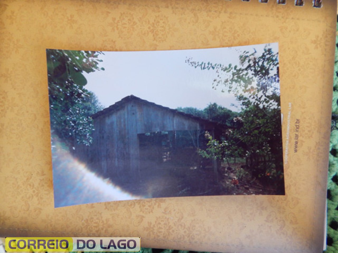 Galpão construído na mesma época da casa em que nasceu Bronildo Bender em Santo Ângelo RS.