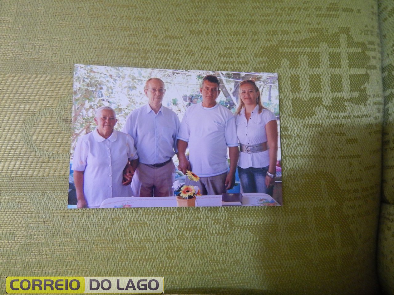 Ana Rosa Galvão, Marcelino José Galvão, Dorival Galvão e Fátima Galvão. Década de 2000. Ana Rosa Galvão, Marcelino José Galvão, Dorival Galvão e Fátima Galvão. Década de 2000.