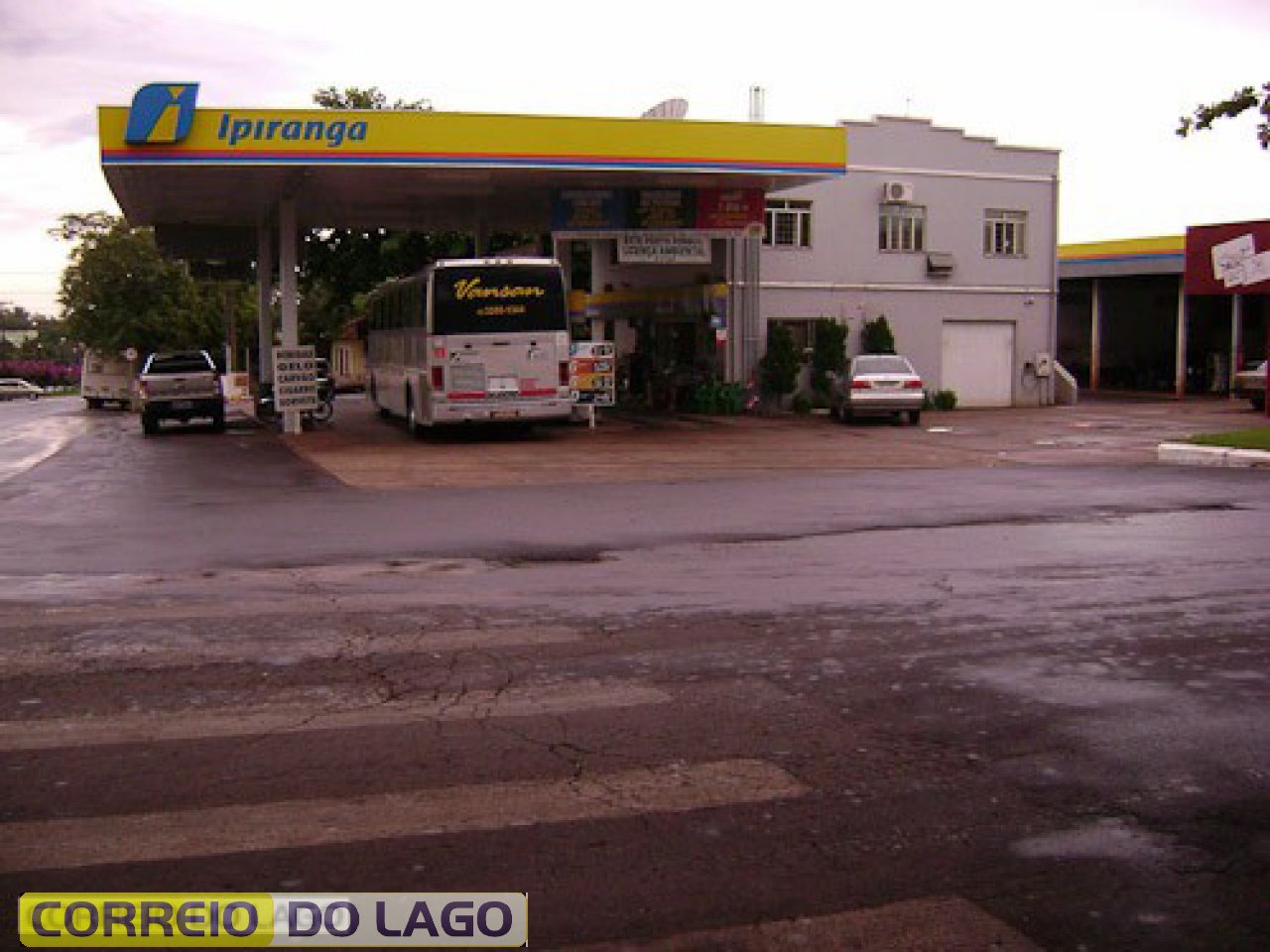 Posto Ipiranga - década de 1990.