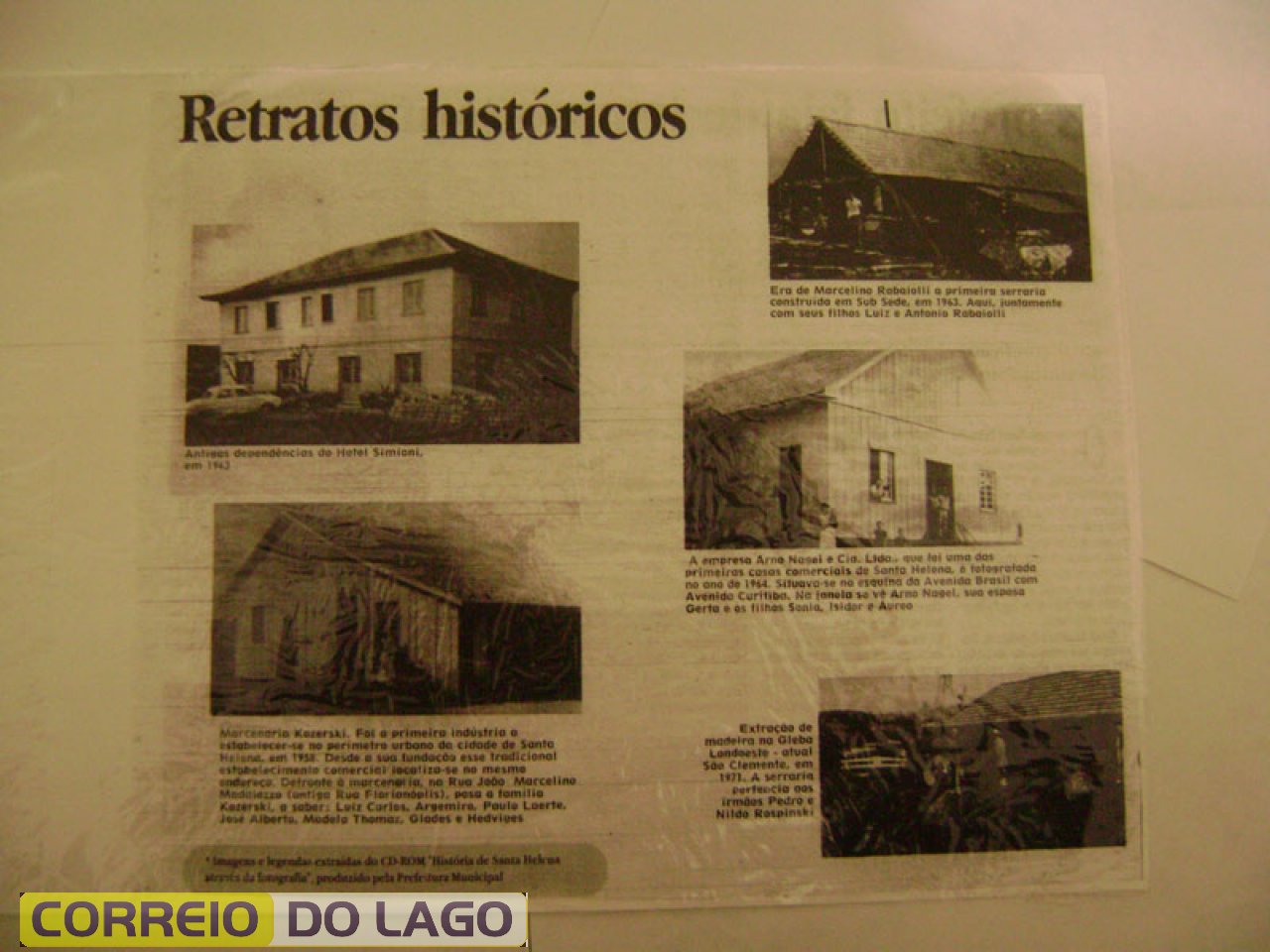 A casa comercial de Arno Nagel é a do lado direito da foto (meio). Desmanchada em 2014 pelos atuais proprietários do Sup. S H. Nagel além de comerciante, foi também professor SH. A casa comercial de Arno Nagel é a do lado direito da foto (meio). Desmanchada em 2014 pelos atuais proprietários do Sup. S H. Nagel além de comerciante, foi também professor SH.