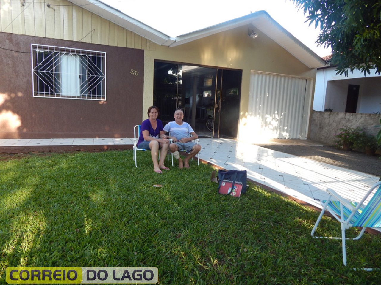 José Granima da Cruz e Ivone da Cruz. 07 de abril de 2015.