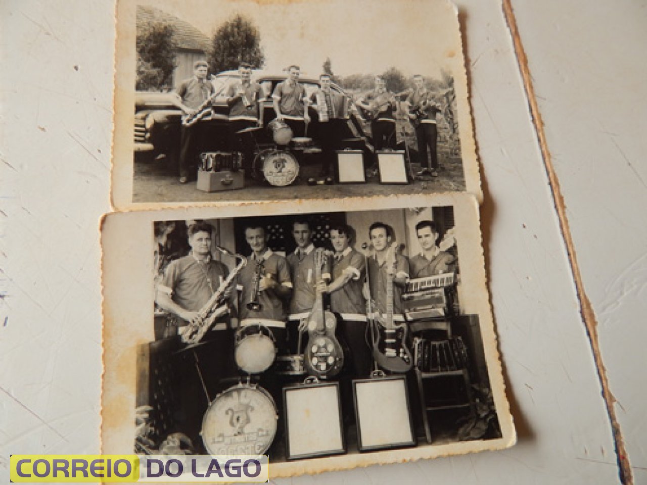 Integrantes de uma das primeiras Banda de SH. Nome - Ritmistas do Oeste. Décadas de 1960/70.