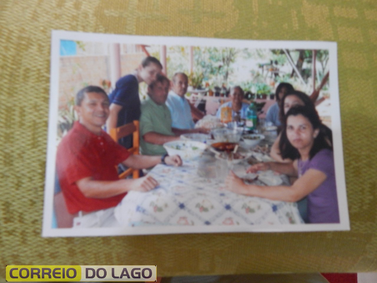 Família Correia num momento de confraternização. Vera Cruz do Oeste década de 1990.