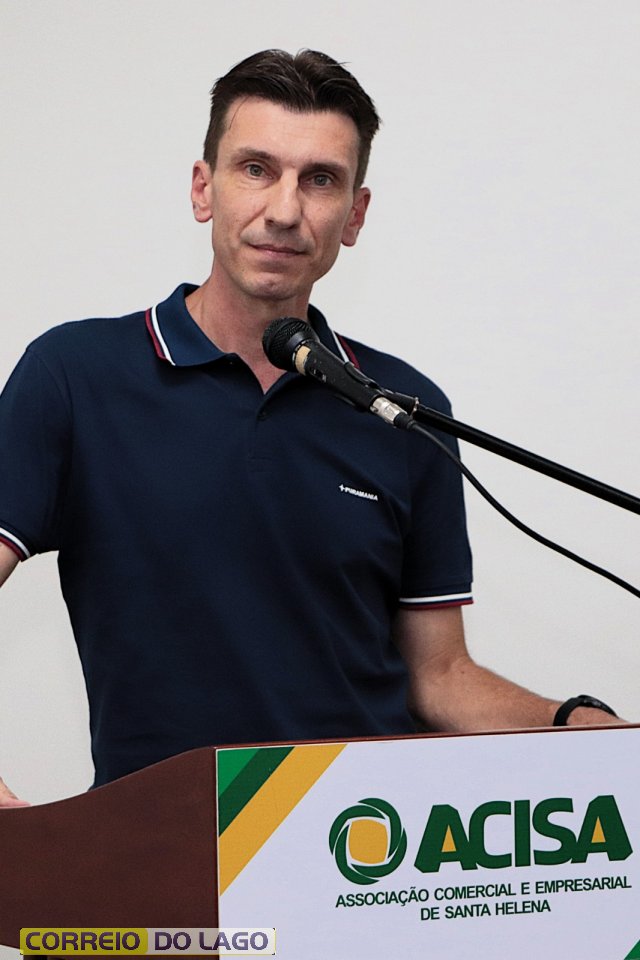 Presidente eleito para a gestão 2025-2026, Rogério Volpi