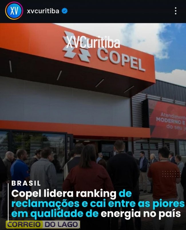 Material publicado em jornal de Curitiba