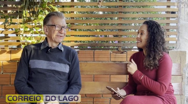 Cíntia Arruda do Correio do Lago entrevista Beto Kozerski