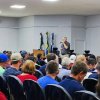 Egídio Valiati apresentou informações precisas sobre tudo que envolve as questões do frigorífico em Santa Helena (Elder Boff/Fonte Extra)