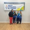 1° lugar Convencional categoria B feminino - Yara, Sarah e Isabelle